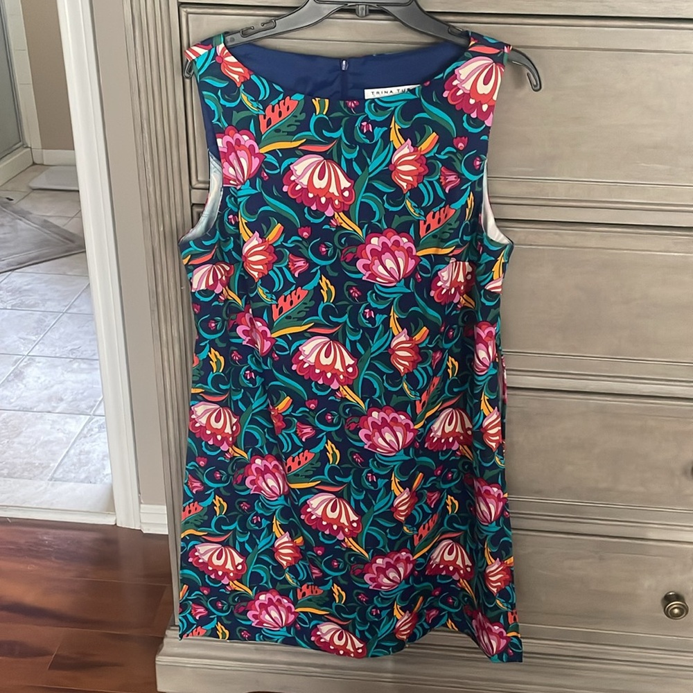 Trina Turk cotton shift dress